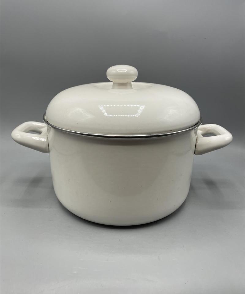 Arabia Arctica emaloitu kattila