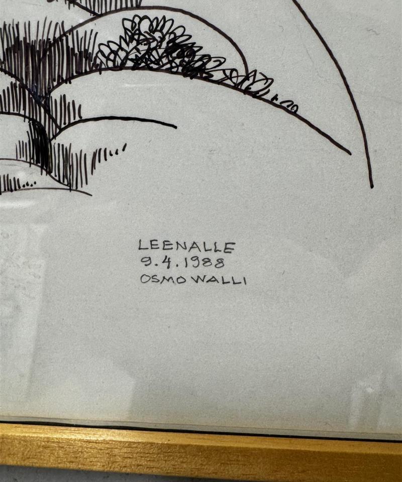 Osmo Walli piirustus