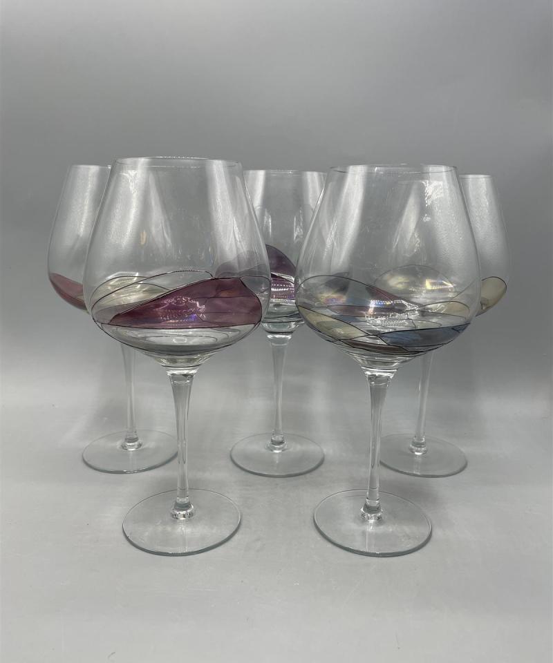 Viinilasit ”Abstract” 5kpl