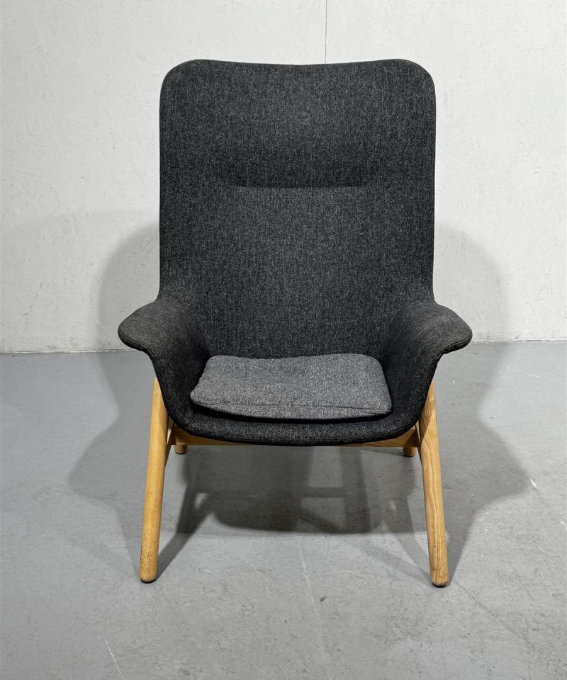 Ikea Vedbo nojatuoli harmaa (2)