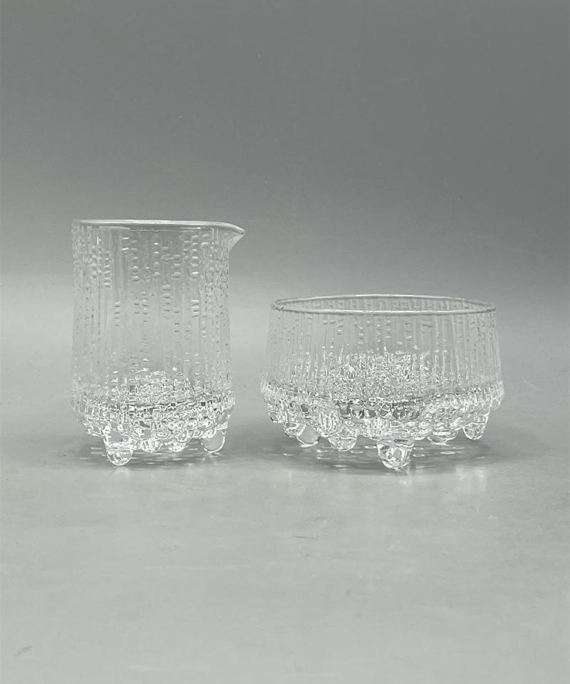 Iittala Ultima Thule sokerikko ja kermakko, Tapio Wirkkala