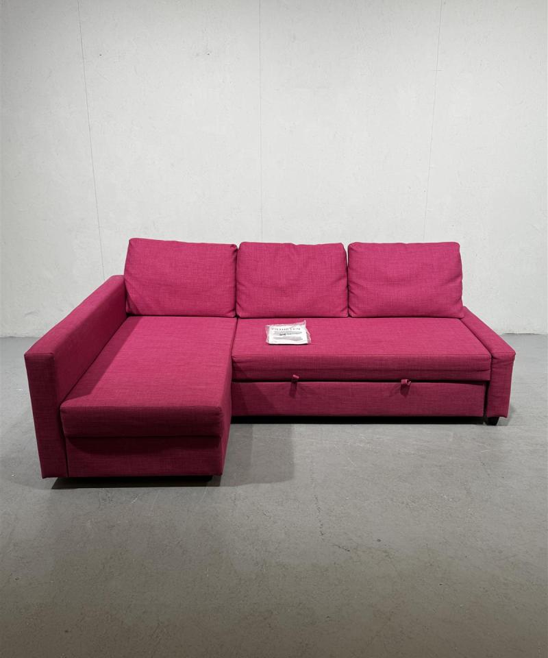 Ikea Friheten vuodesohva kulmasohva pinkki