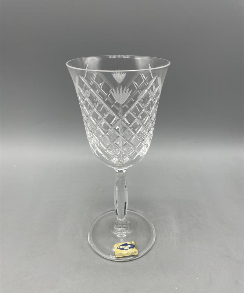 Nuutajärvi Wanha Kartano kristalli Valkoviinilasi 5kpl