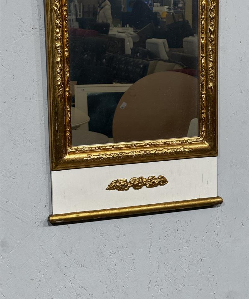 Antiikkinen rokokoo peili 40x87