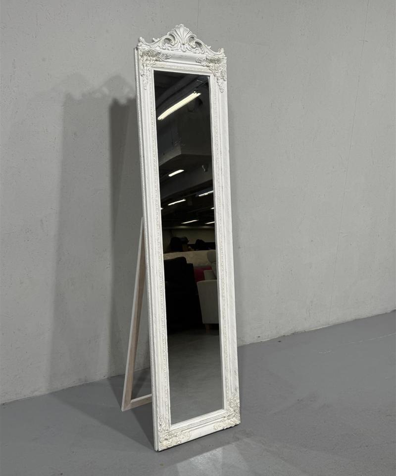 Rokokoo peili valkoinen 180x45