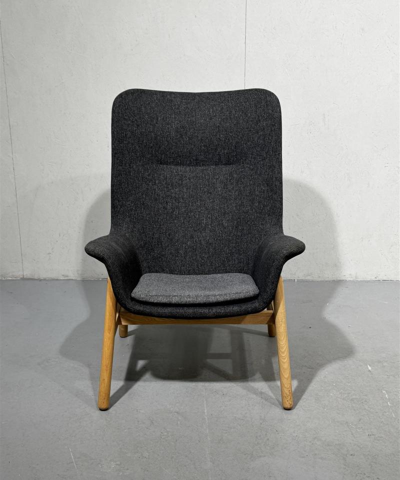 Ikea Vedbo nojatuoli harmaa (1)