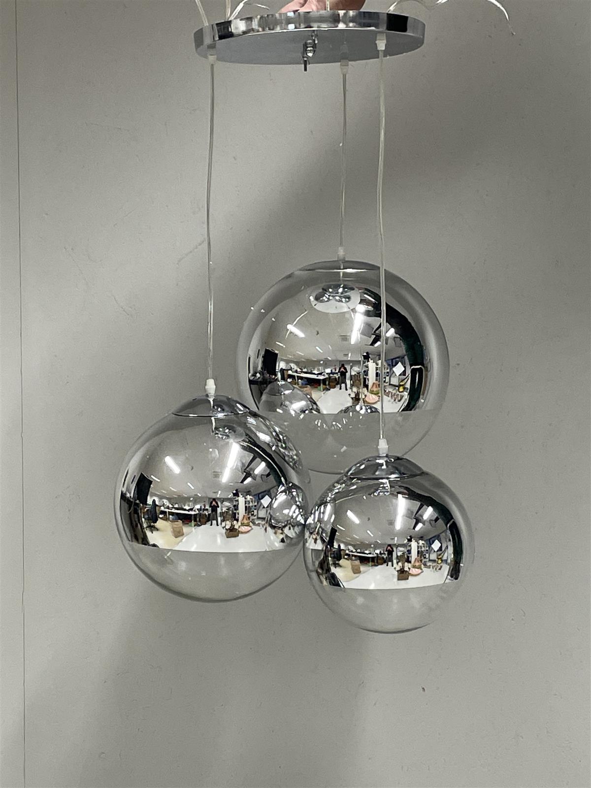 Tom Dixon Mirror Ball replica kattovalaisin (3 kpl)