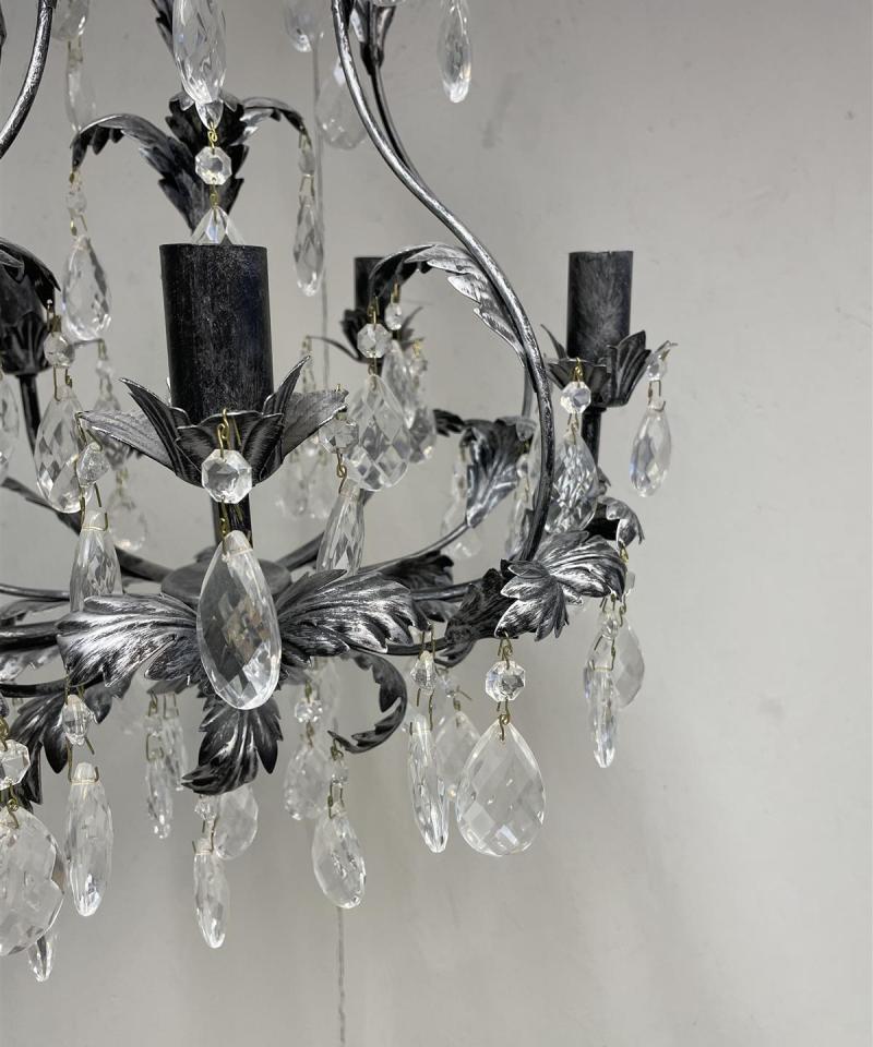 Kattovalaisin ”Lehdet” kristallikoristein 5-valopistettä