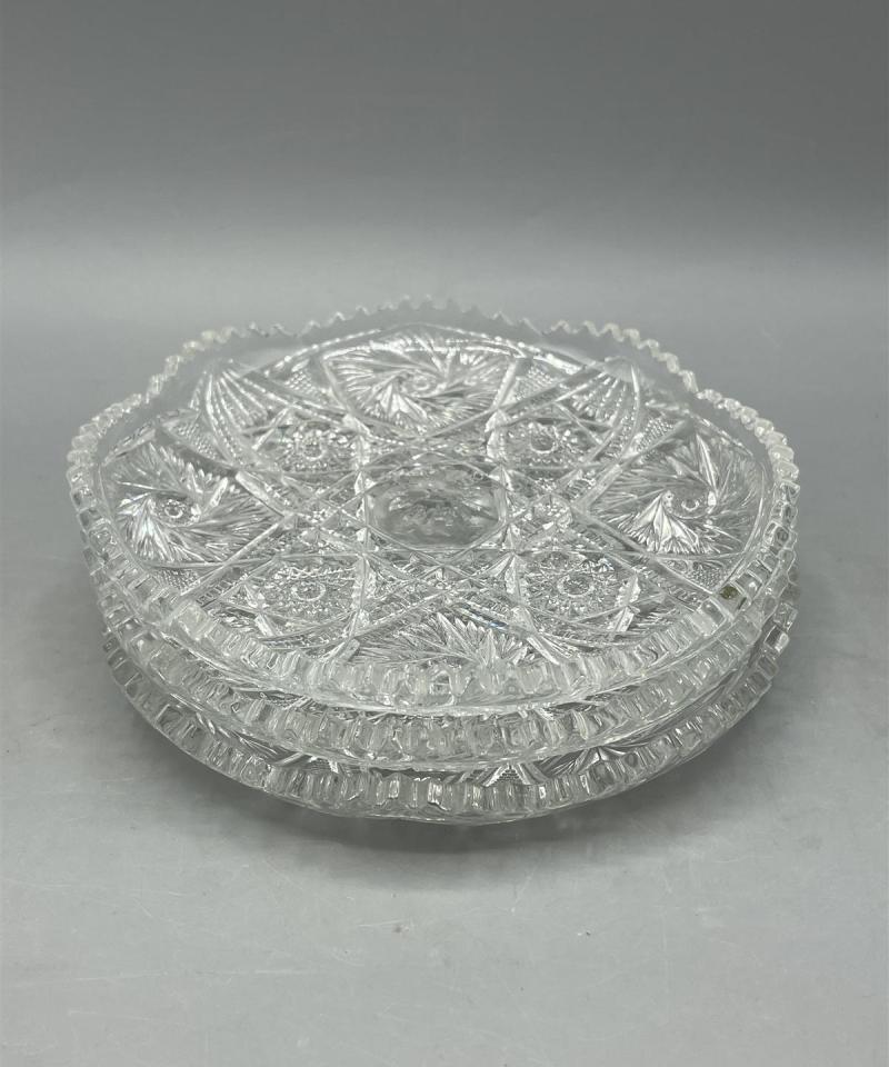 Riihimäen lasi lautanen 15cm 3kpl