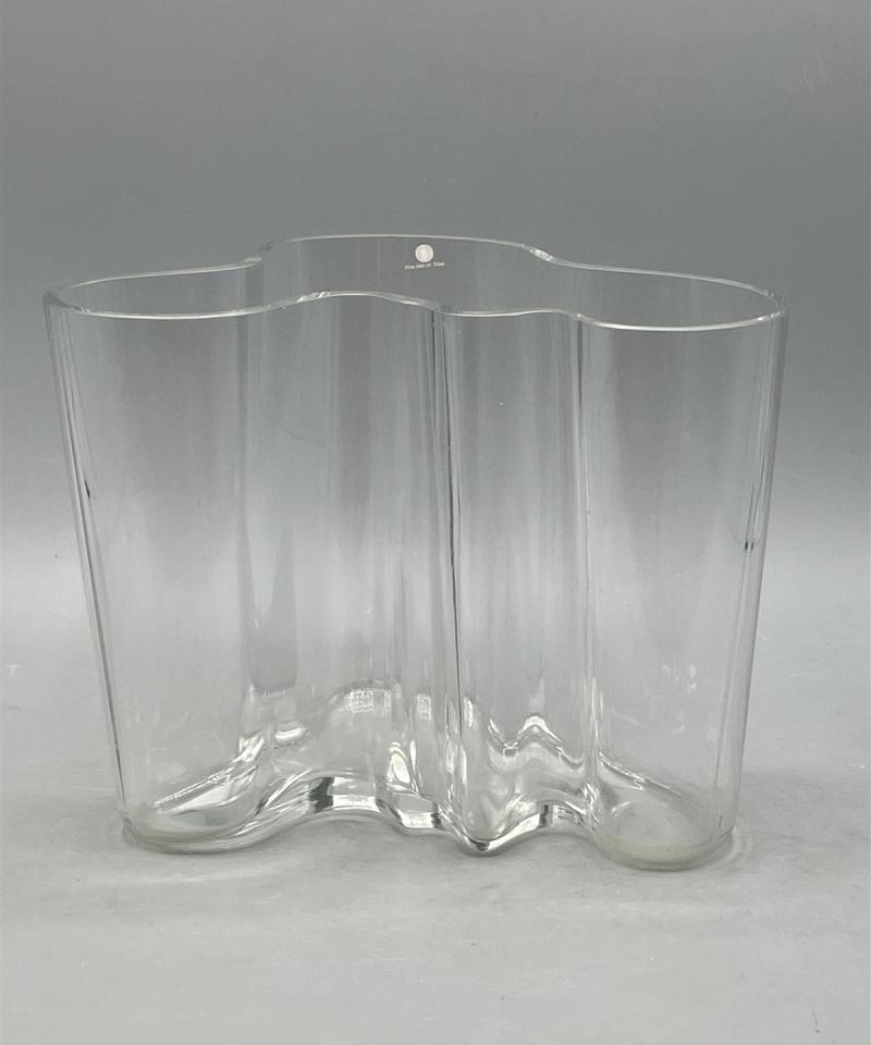 Iittala Aalto maljakko 160mm kirkas, Alvar Aalto