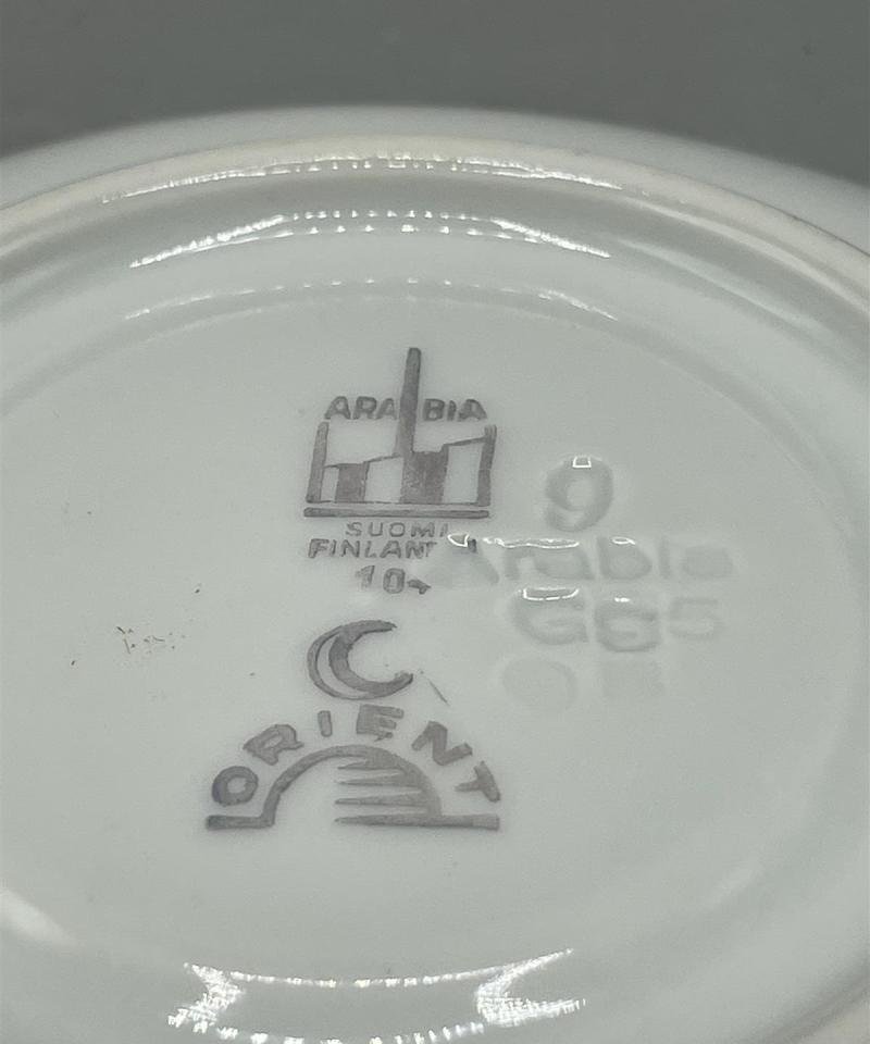 Arabia Orient kahviastiasto 23-osaa, GLJS