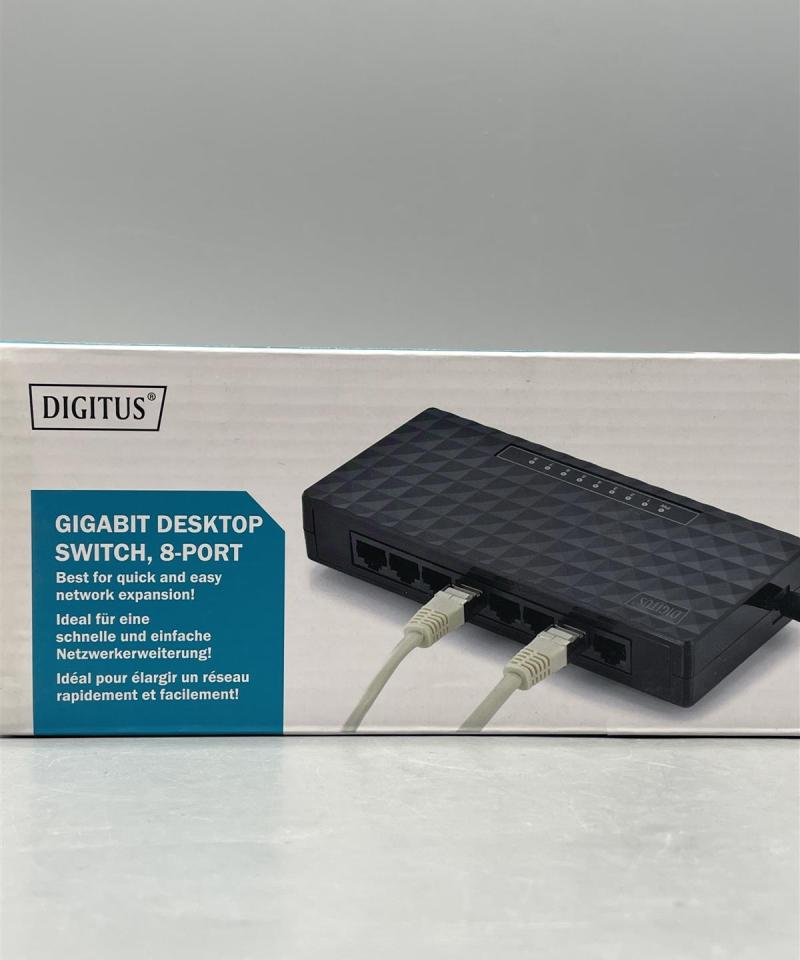Digitus DN80064 8-porttinen gigabit-kytkin(A)
