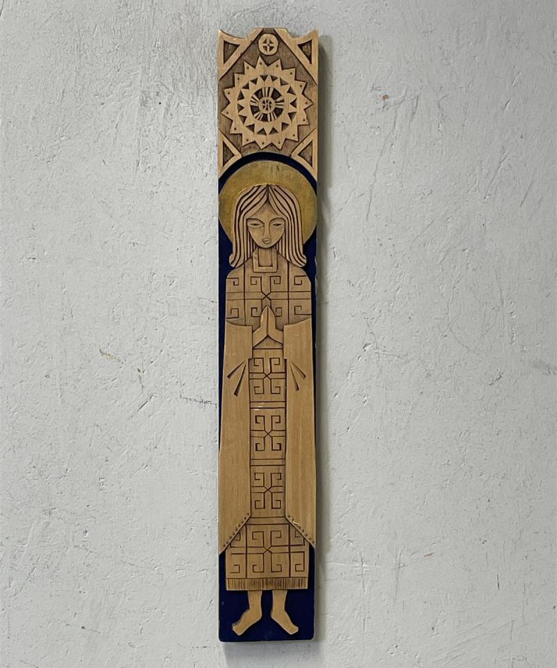 Koristeellinen puureliefi