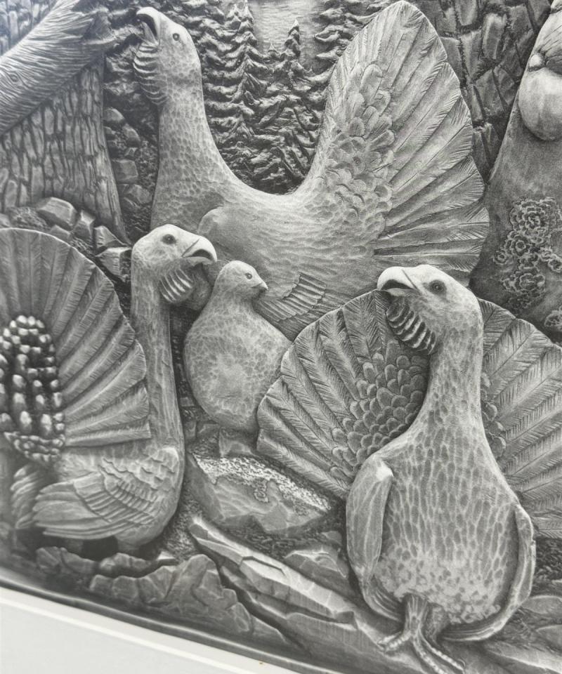 Taulu vedos metsämaisema Reino Koivuniemi