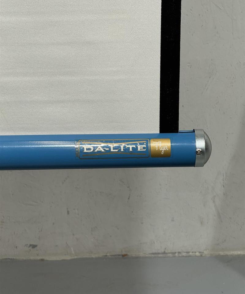 Vintage Da-Lite projektorikangas 1950-luku