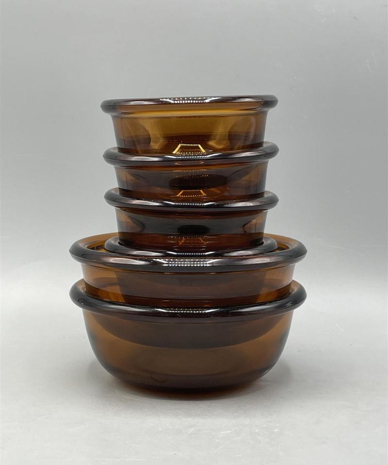 Nuutajärvi Luna kulhot 6kpl (4+2), Kaj Franck