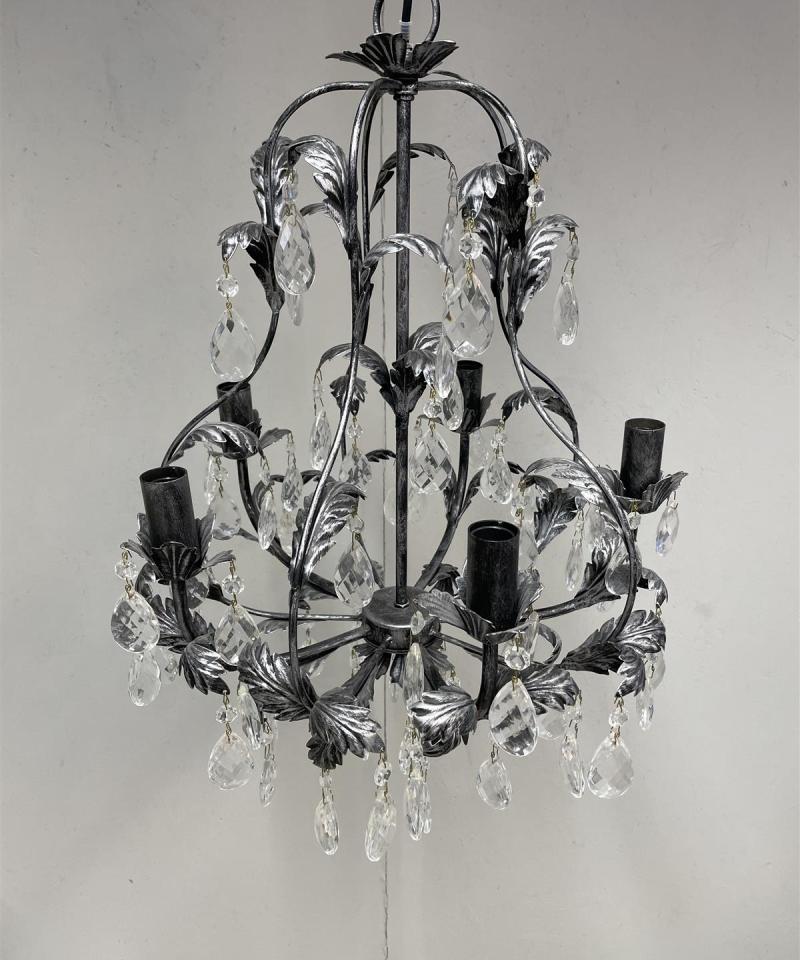 Kattovalaisin ”Lehdet” kristallikoristein 5-valopistettä