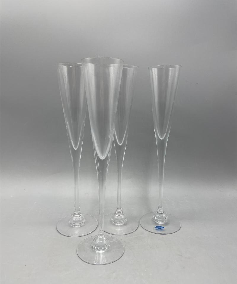 Nuutajärvi Aurora samppanjalasi 4kpl, Heikki Orvola