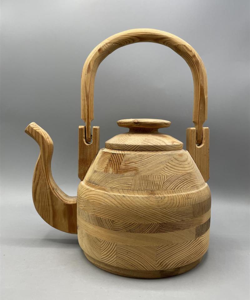 Puinen Teekannu koriste