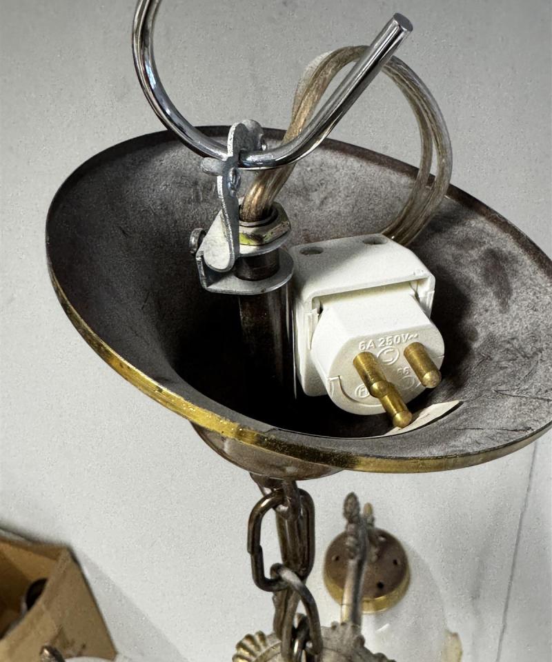 Rokokoo kattokruunu 5 valaisinpistettä