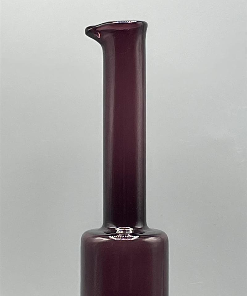 Riihimäen lasi Koristepullo Lila, Nanny Still