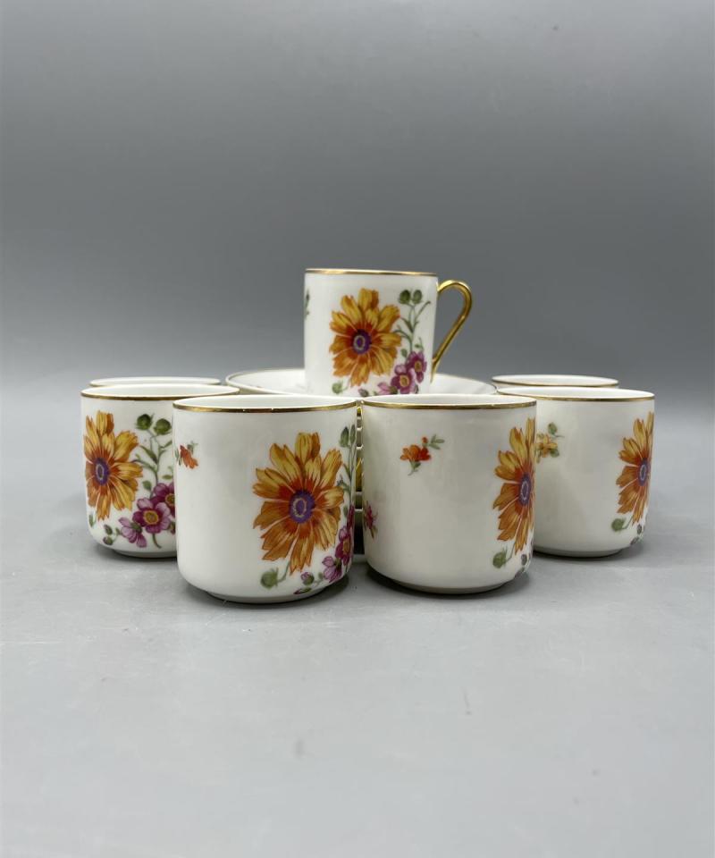 Arabia ”Kesäkukat” mokkakupit 7kpl, APA