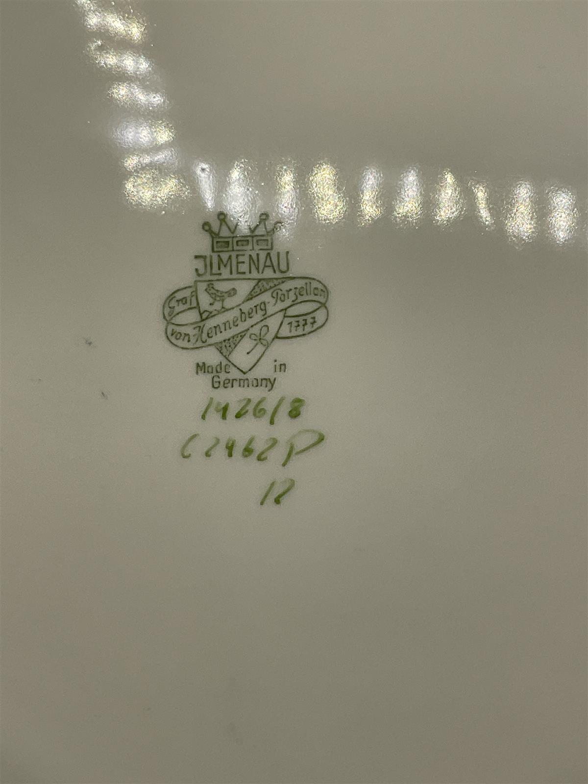 JLMENAU posliini tarjoilulautanen