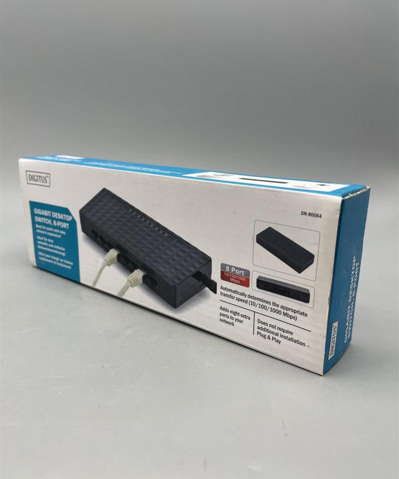 Digitus DN80064 8-porttinen gigabit-kytkin