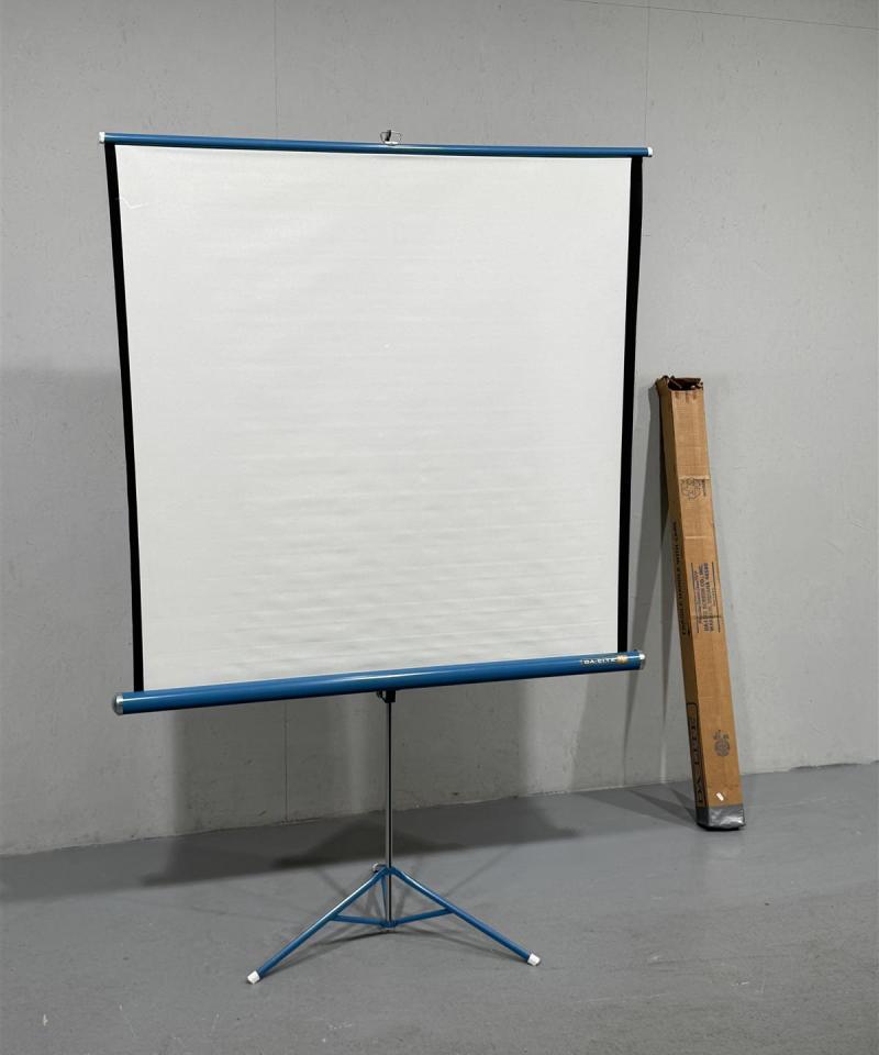 Vintage Da-Lite projektorikangas 1950-luku