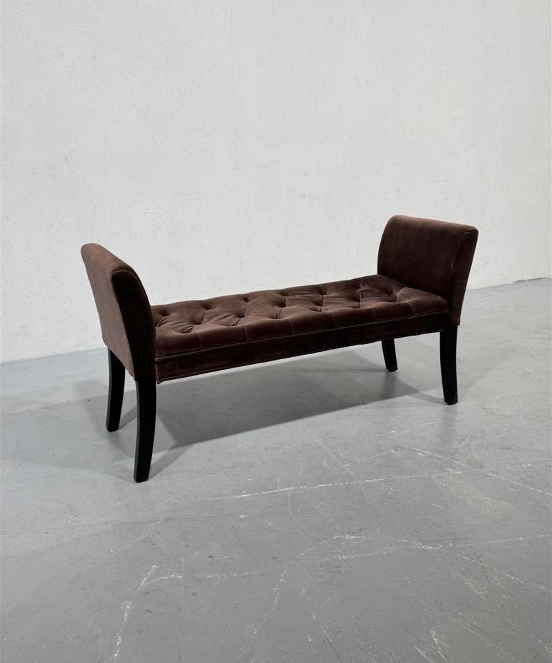 Sängynpääty istuin sametti