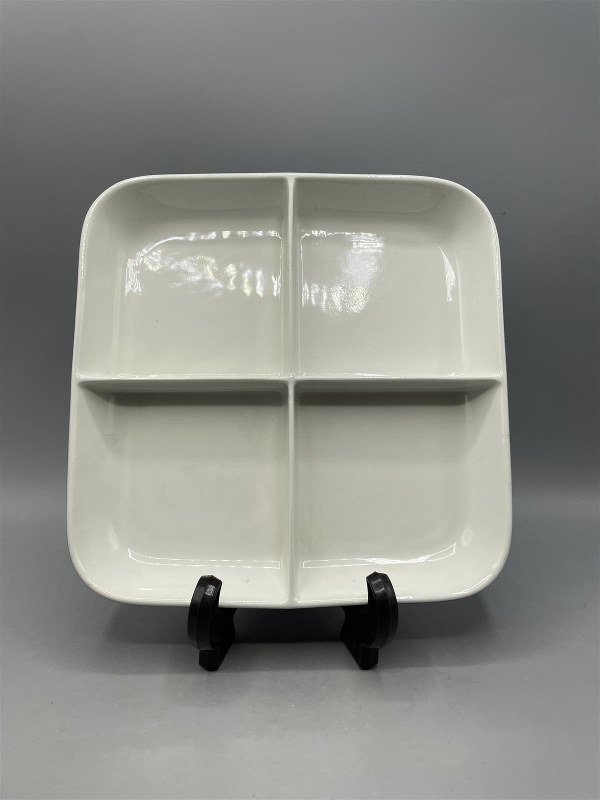 Arabia lohkovati tarjoilulautanen sininen