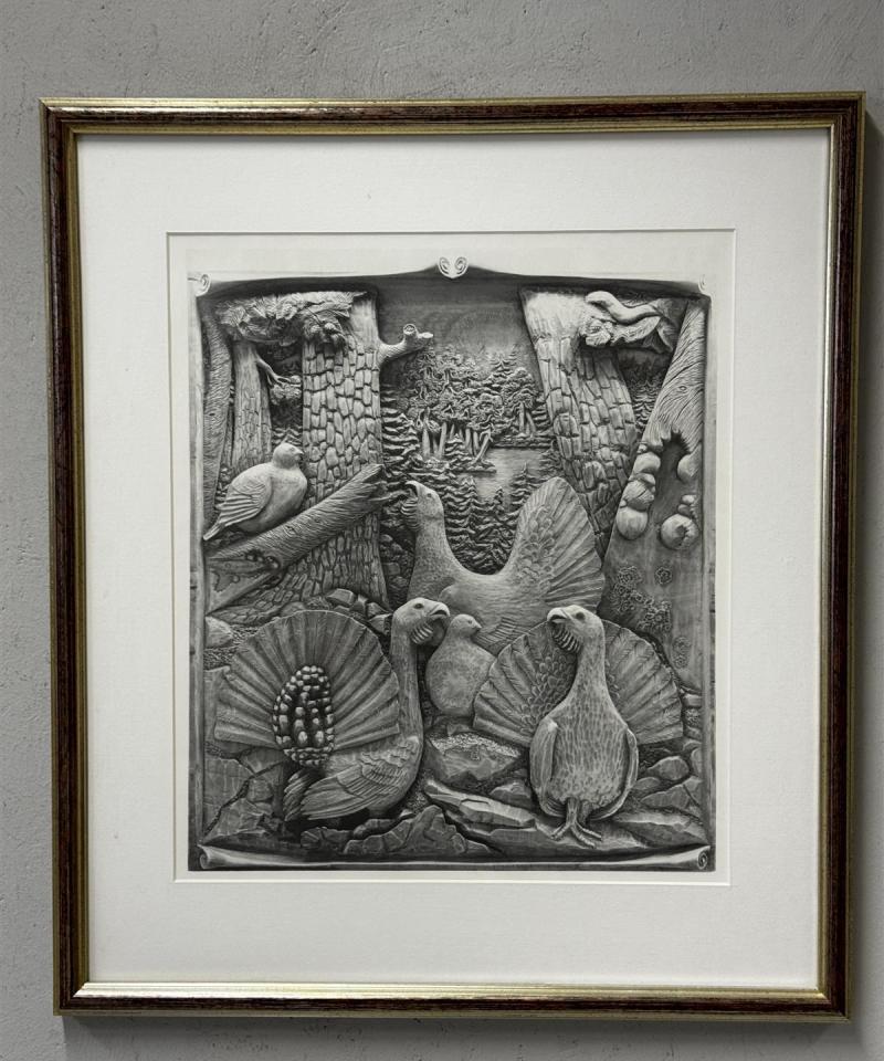 Taulu vedos metsämaisema Reino Koivuniemi