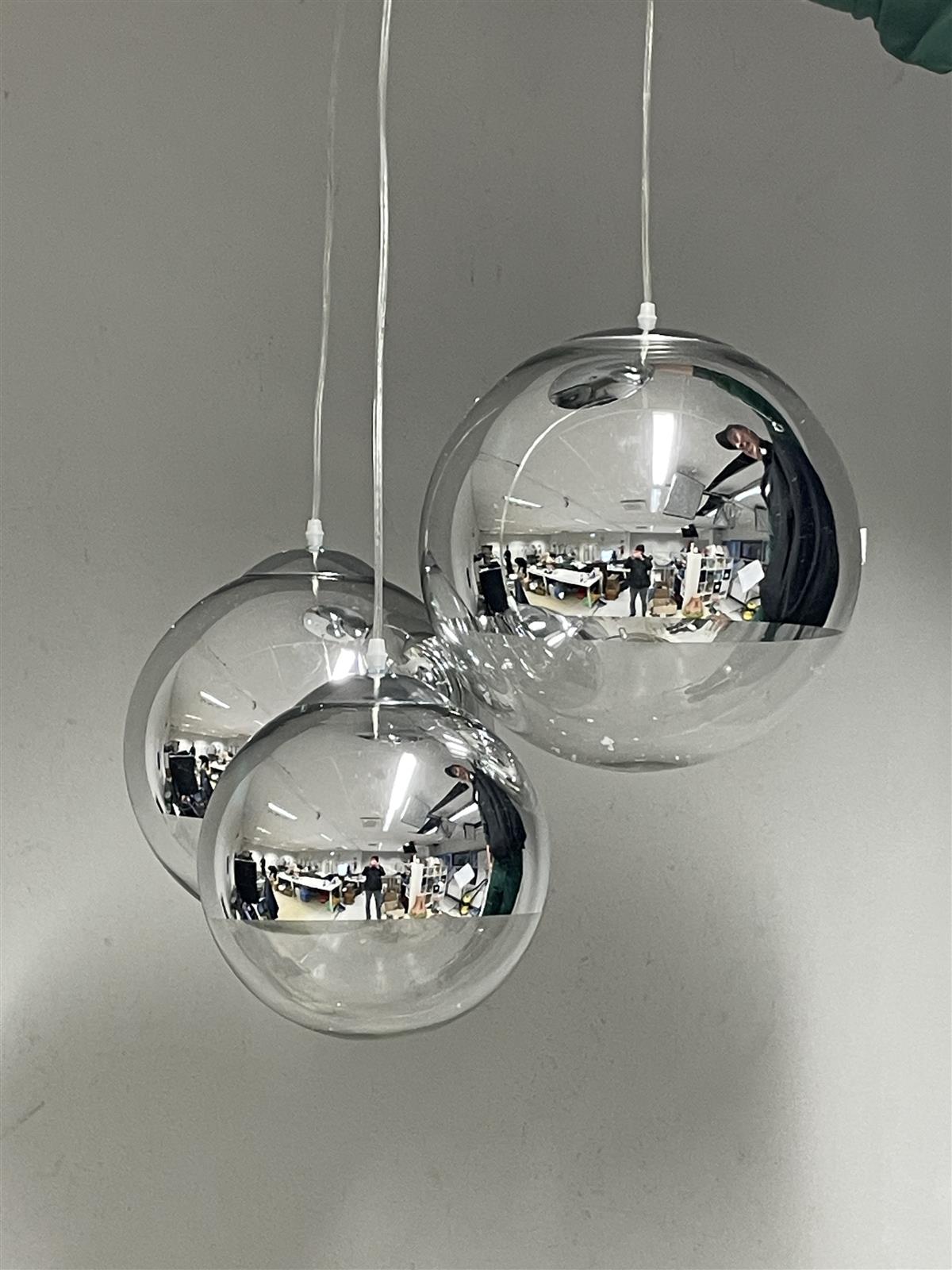 Tom Dixon Mirror Ball replica kattovalaisin (3 kpl)