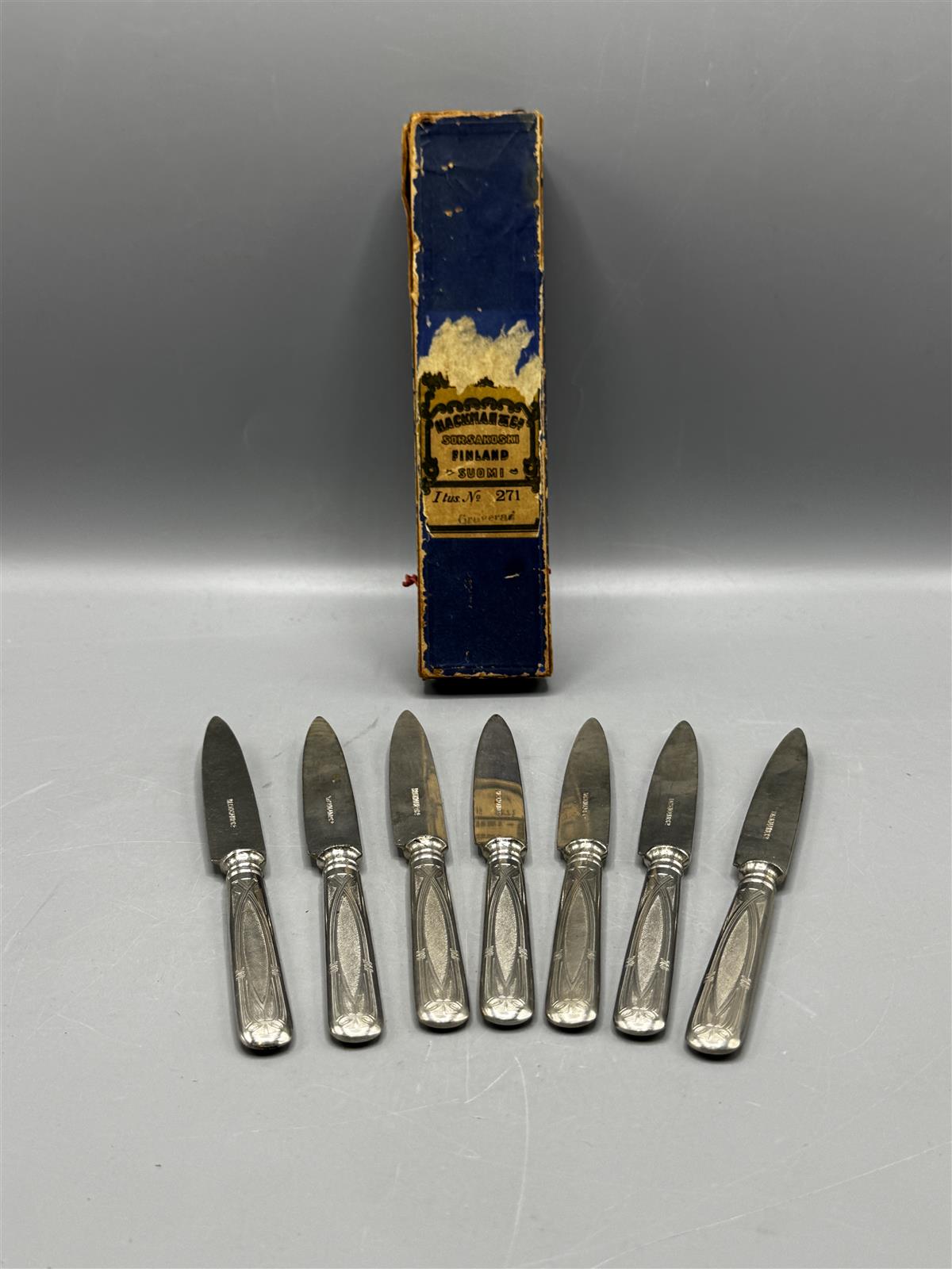 Hackman Sorsakoski 271 -sarjan hedelmäveitsisetti (7 kpl)