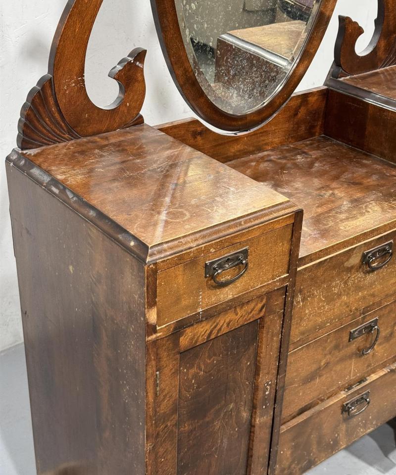 Vintage peilipöytä, entisöintiin