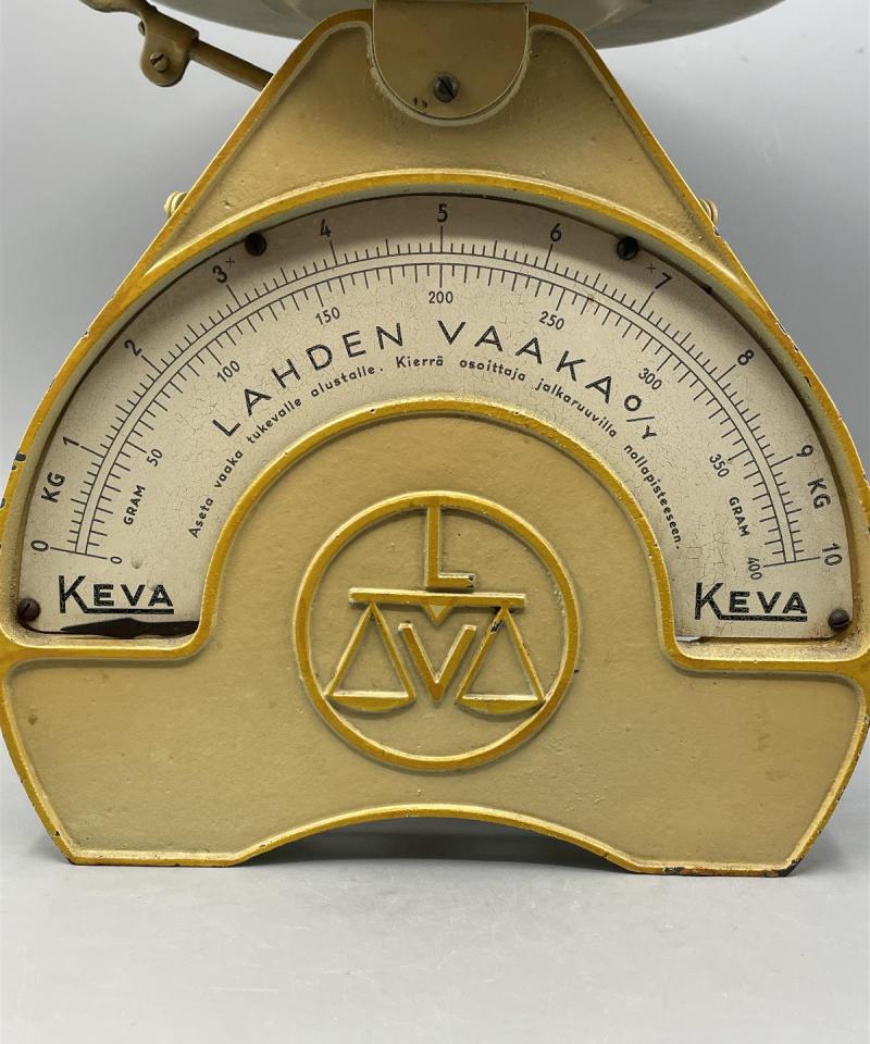 Keva Lahden Vaaka Oy vintage vaaka