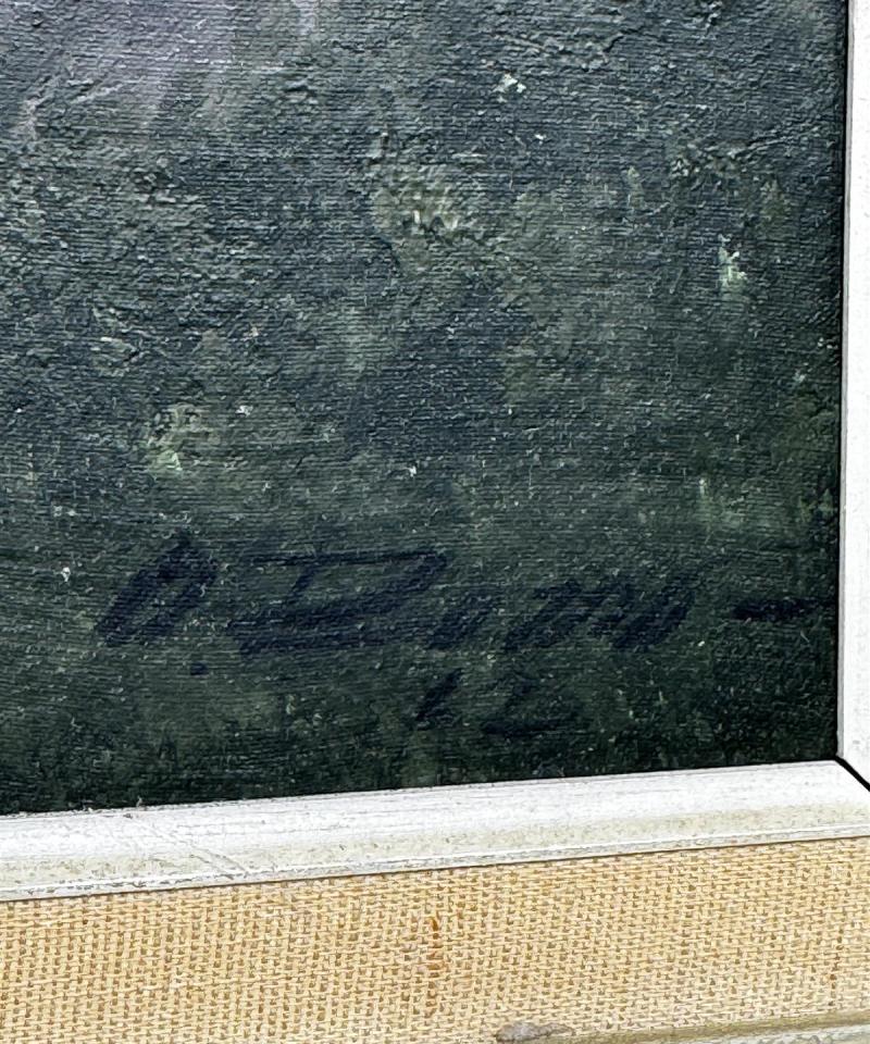 Taulu öljyväri maisema O Rovio