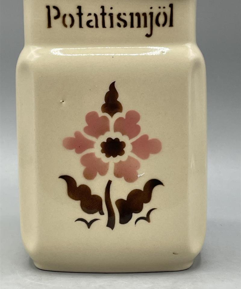 Arabia Potatismjöl maustepurkki, piippuleima