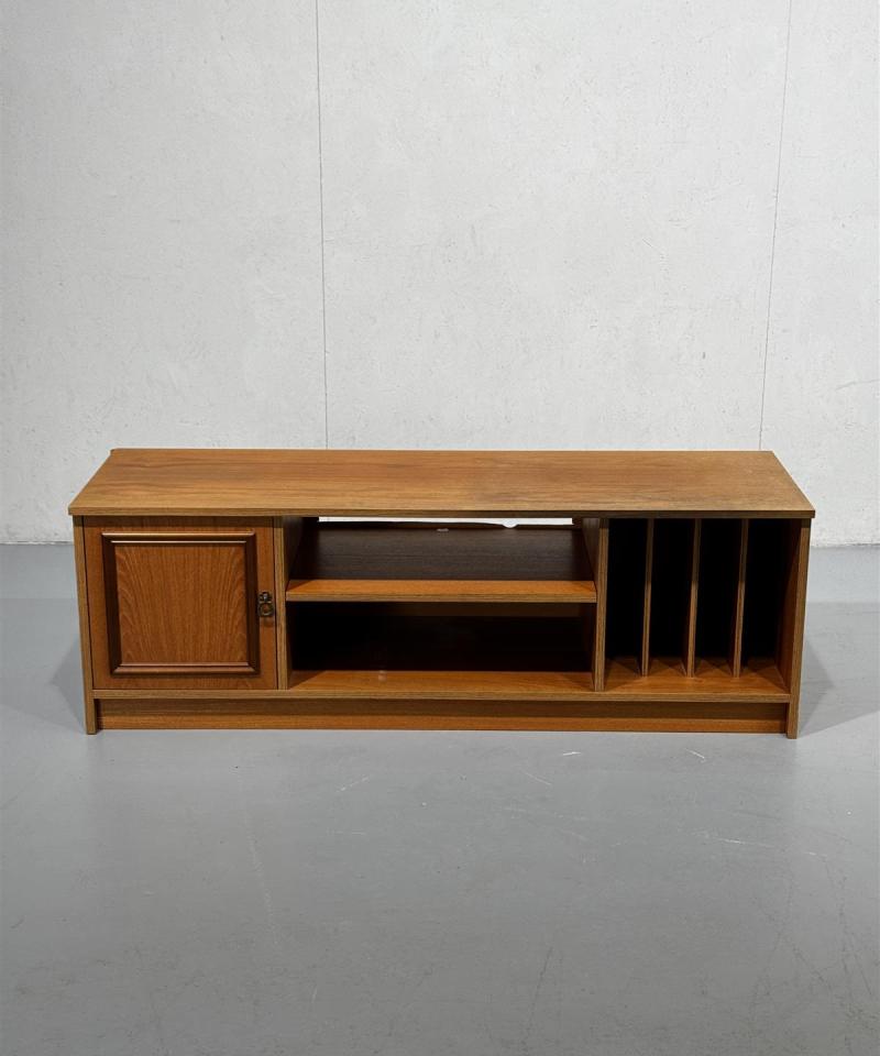 Vintage teak TV-taso 148cm
