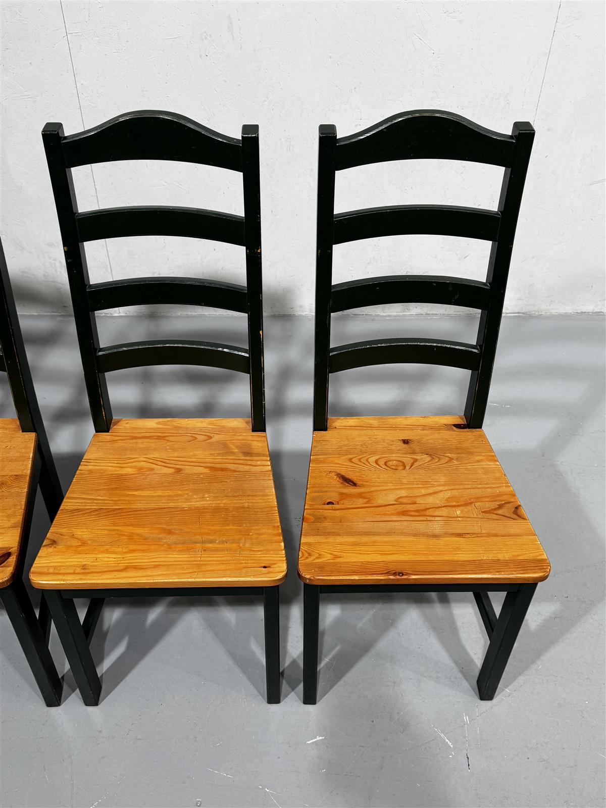 Puu ruokatuolit (4kpl)