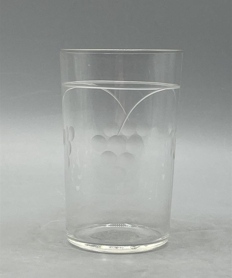 Kirkkaat juomalasit hiottu koriste 9kpl