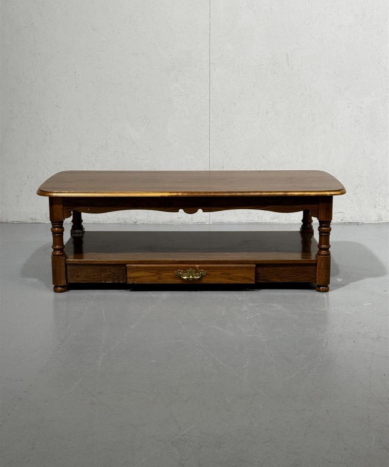 Sohvapöytä 122x55cm 2 tasoa