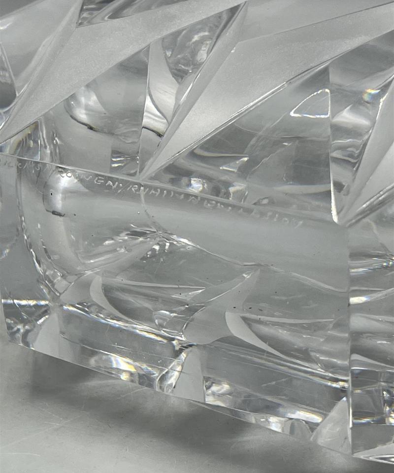 Riihimäen lasi taidelasi Hakas-malja, Erkkitapio Siiroinen