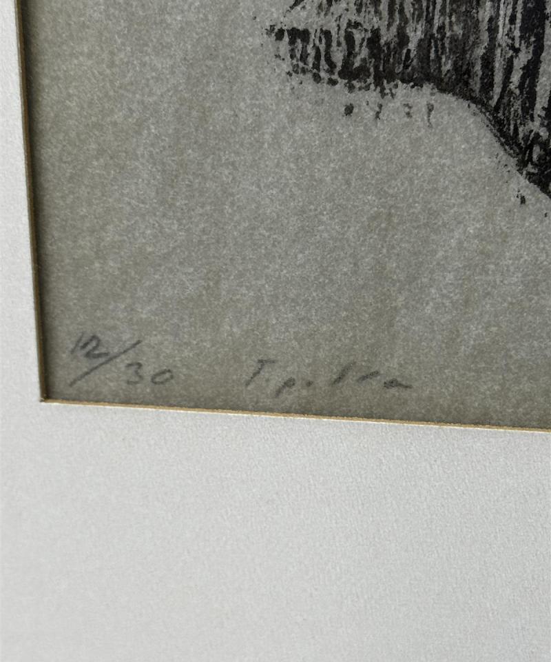 Taulu puupiirros Hilkka Silvekoski -65