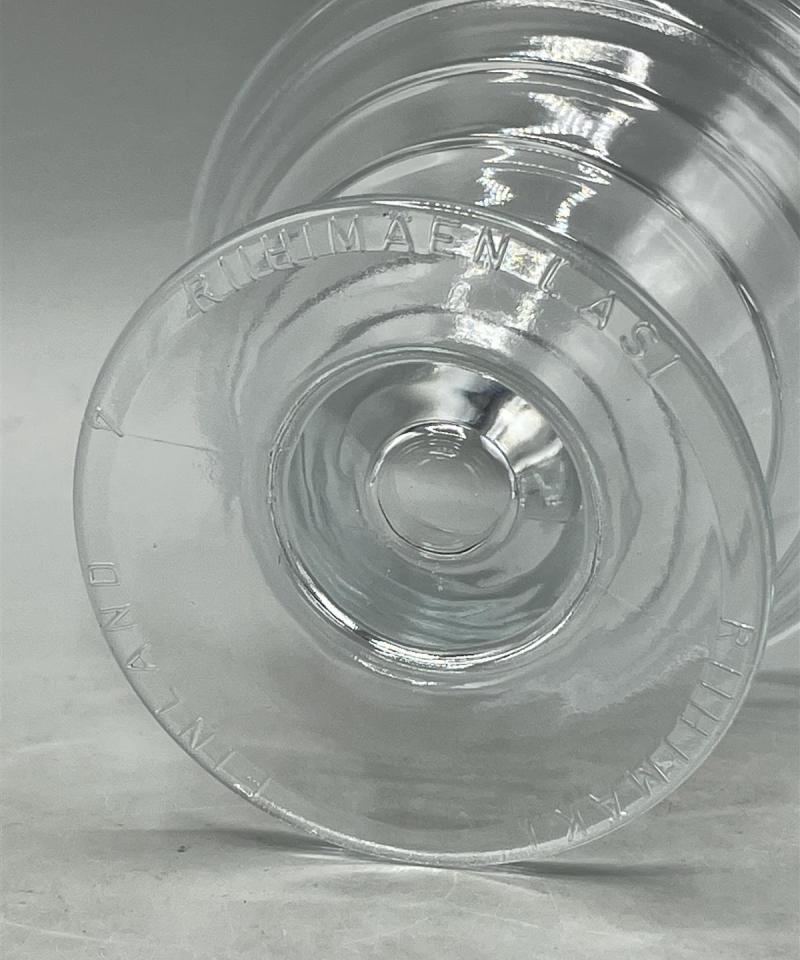 Riihimäen lasi jälkiruokamalja 6kpl, Aino Aalto