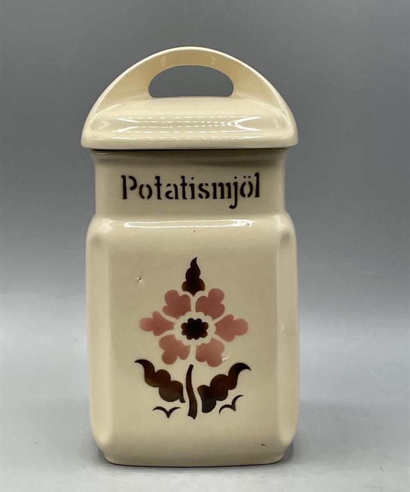 Arabia Potatismjöl maustepurkki, piippuleima