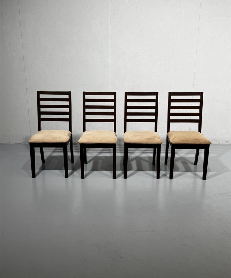 Ruokatuoli (4kpl) ruskea