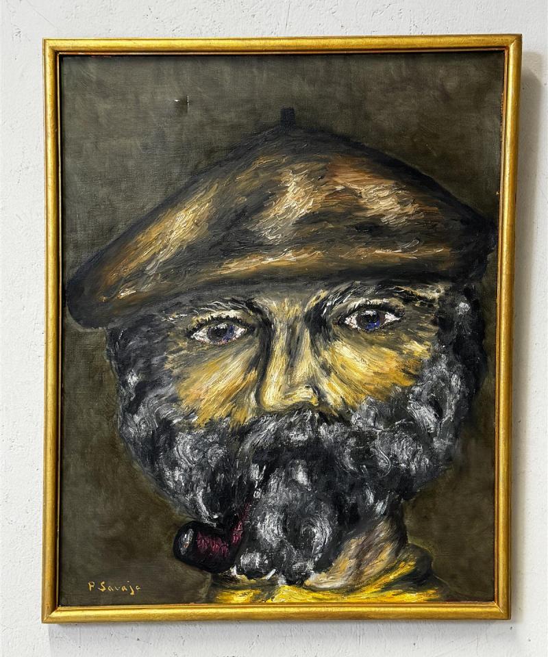 Taulu öljyvärimaalaus Baskeri P Savaja