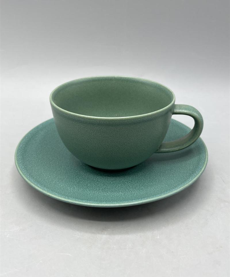 Arabia 24H vihreä kahvikuppi 6kpl, Heikki Orvola