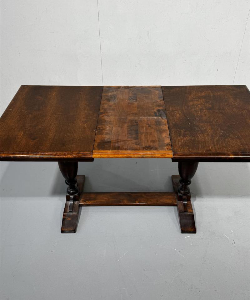 Rustiikki ruokapöytä 120x80cm jatkettava